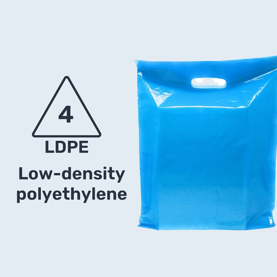 LDPE có thể tái chế và được coi là an toàn cho sức khỏe.