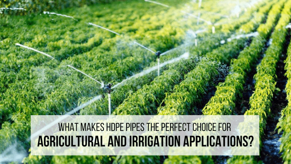Nhựa HDPE được sử dụng rộng rãi trong việc tạo ra các sản phẩm hữu ích cho nông nghiệp
