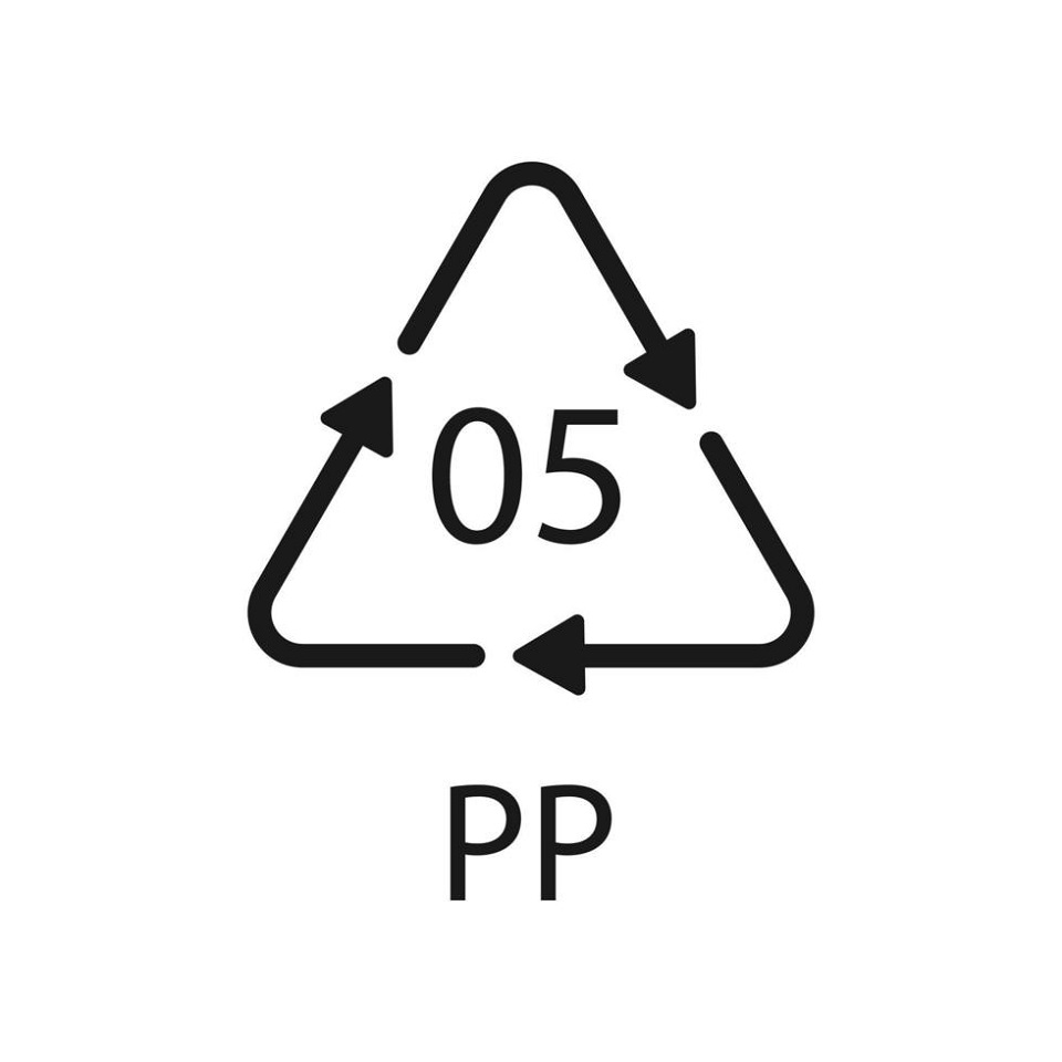 PP có thể tái chế và được coi là an toàn cho sức khỏe.